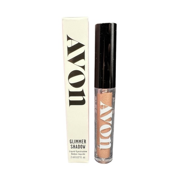 Avon Brown Liquid Glimmer Eyeshadow Ombre Palette Metallic Finish NWT - Picture 2 of 2